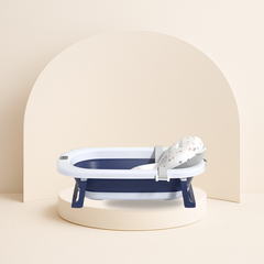 Bath Bathtub Folding Bathroom with Temperature Sensor
