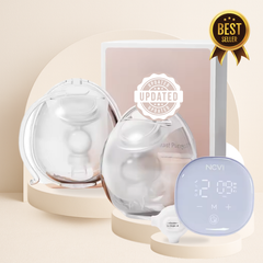 NewCare 2025 Double Electric Breast Pump - Ultra-Light Wearable Breastfeeding Pump
