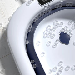 Bath Bathtub Folding Bathroom with Temperature Sensor