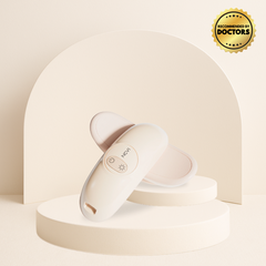 NewCare Breast Massager with Heat and Vibration 2 in 1 - Ergonomic, Portable Breastfeeding Support for Nursing Moms