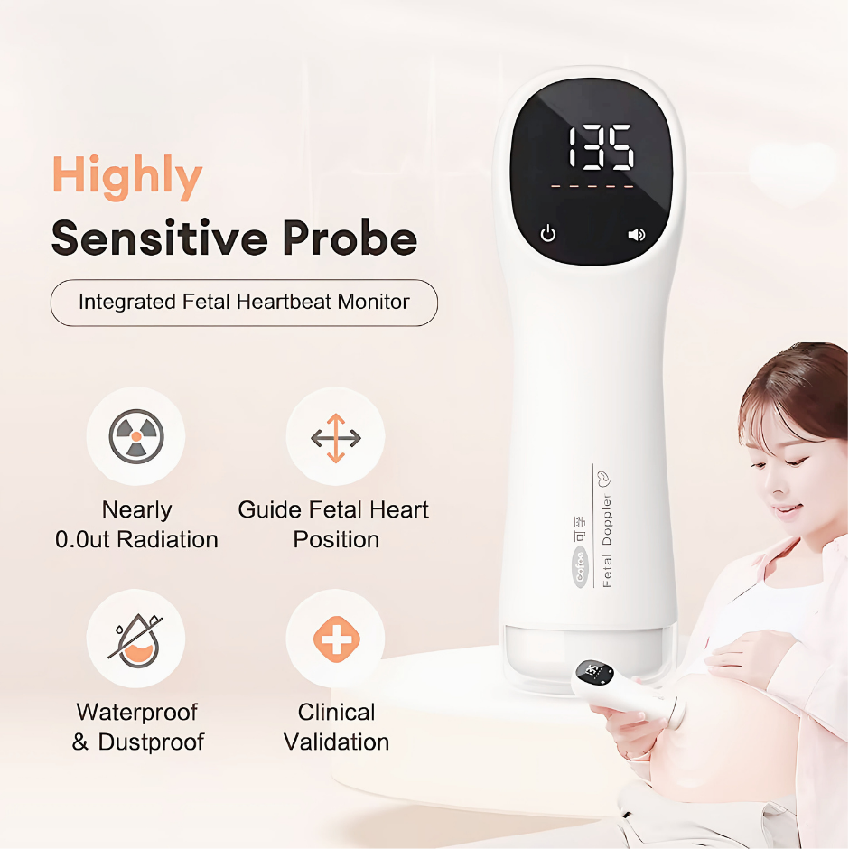Portable Fetal Doppler All-in-one