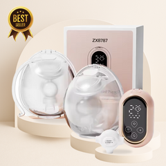 NewCare 2025 Double Electric Breast Pump - Ultra-Light Wearable Breastfeeding Pump