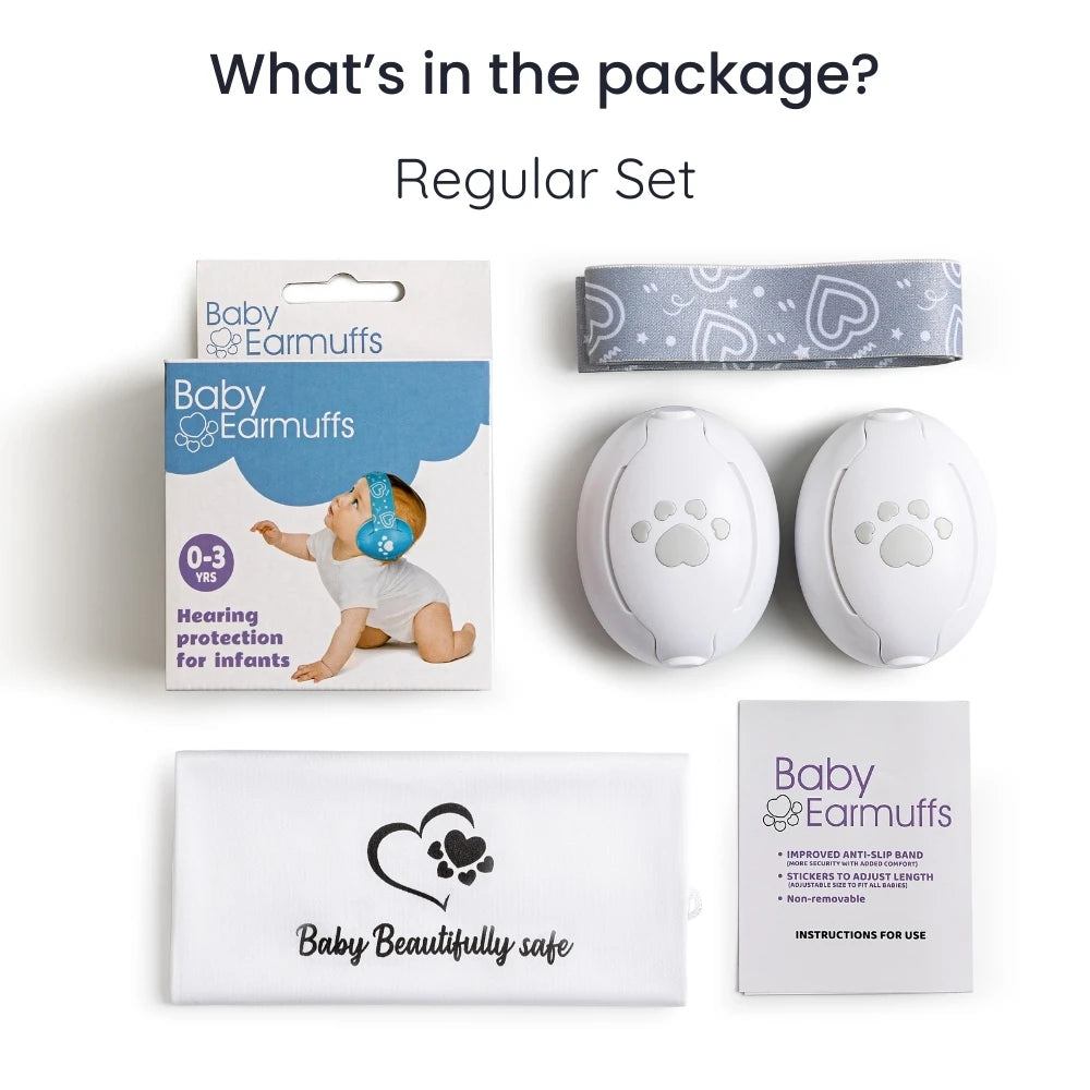 Infant earplugs Hearing protection on baby essential noise canceling headphones against baby noise prevention headset for babies