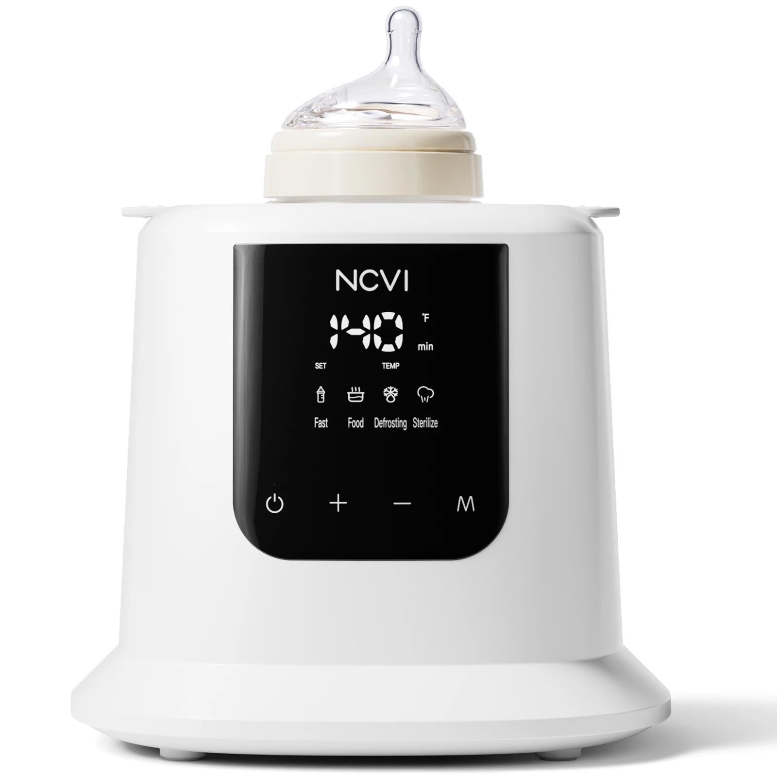NewCare Baby Bottle Warmer with Steam Sterilizer - Fast Heating in 3 Mins, 24-Hour Keep Warm