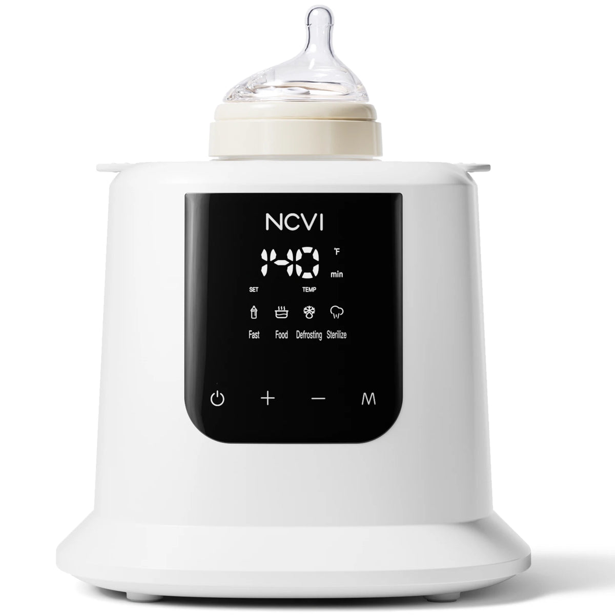 NewCare Baby Bottle Warmer with Steam Sterilizer - Fast Heating in 3 Mins, 24-Hour Keep Warm