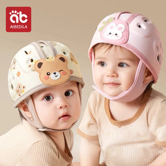 AIBEDILA 360-Degree Protection Baby Anti Fall Helmet Adjustable Toddler Head Protector Soft Security Protection Hats Learn Walk