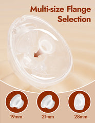 NewCare 2025 Double Electric Breast Pump - Ultra-Light Wearable Breastfeeding Pump