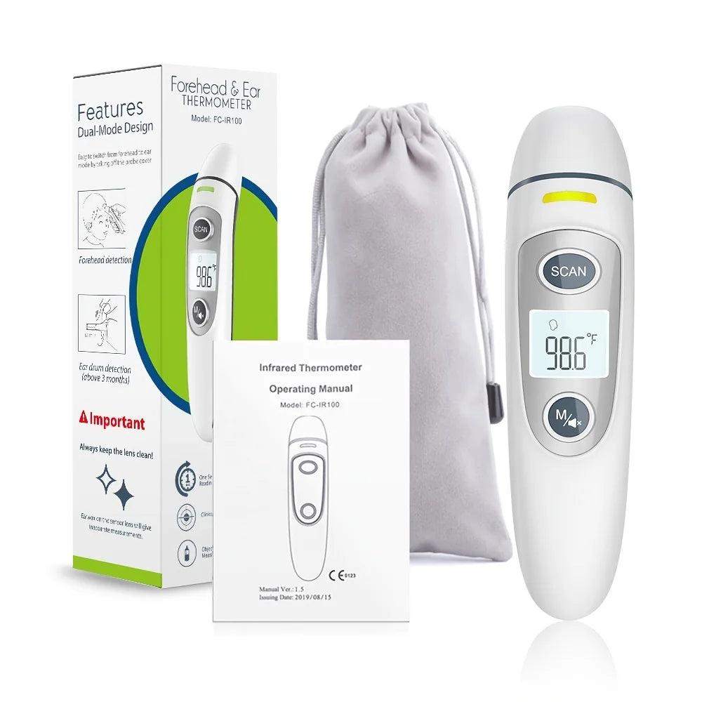 Non-Contact Infrared Ear Thermometer - High Accuracy